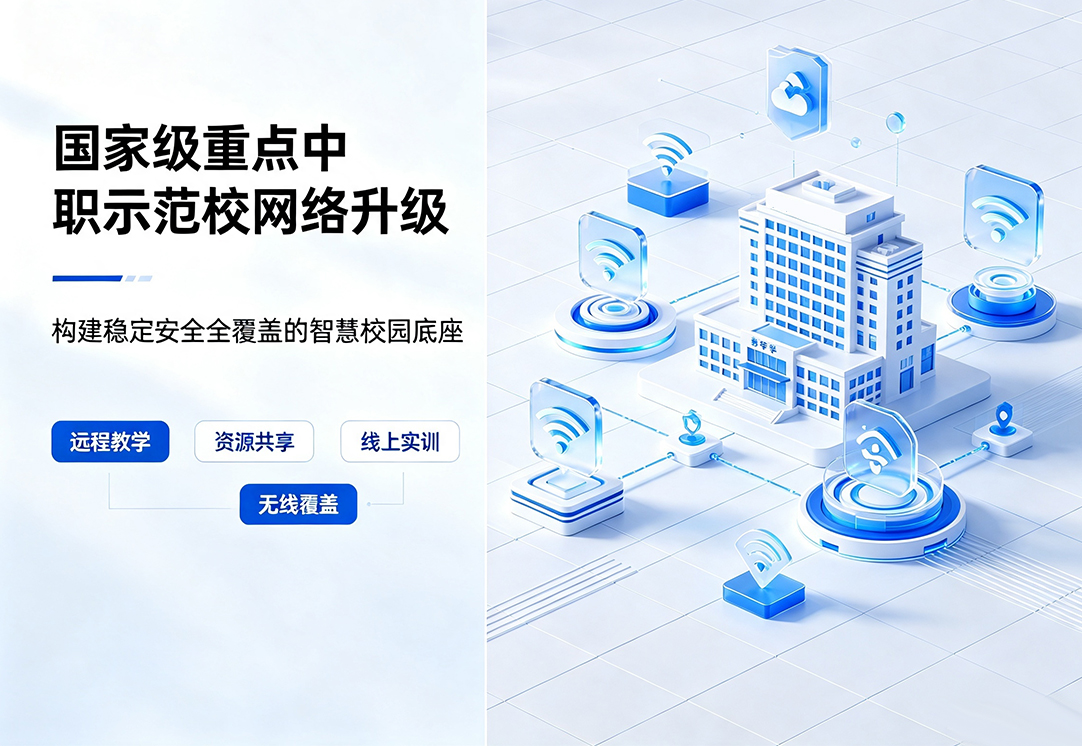 哈尔滨现代应用技术中等职业学校网络改造项目