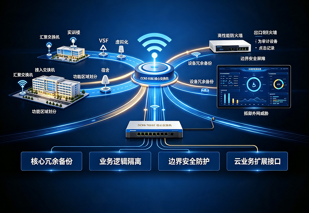 五华县职业技术学校校园网建设项目