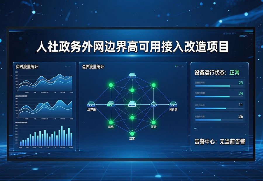 人社政务外网边界高可用接入改造项目