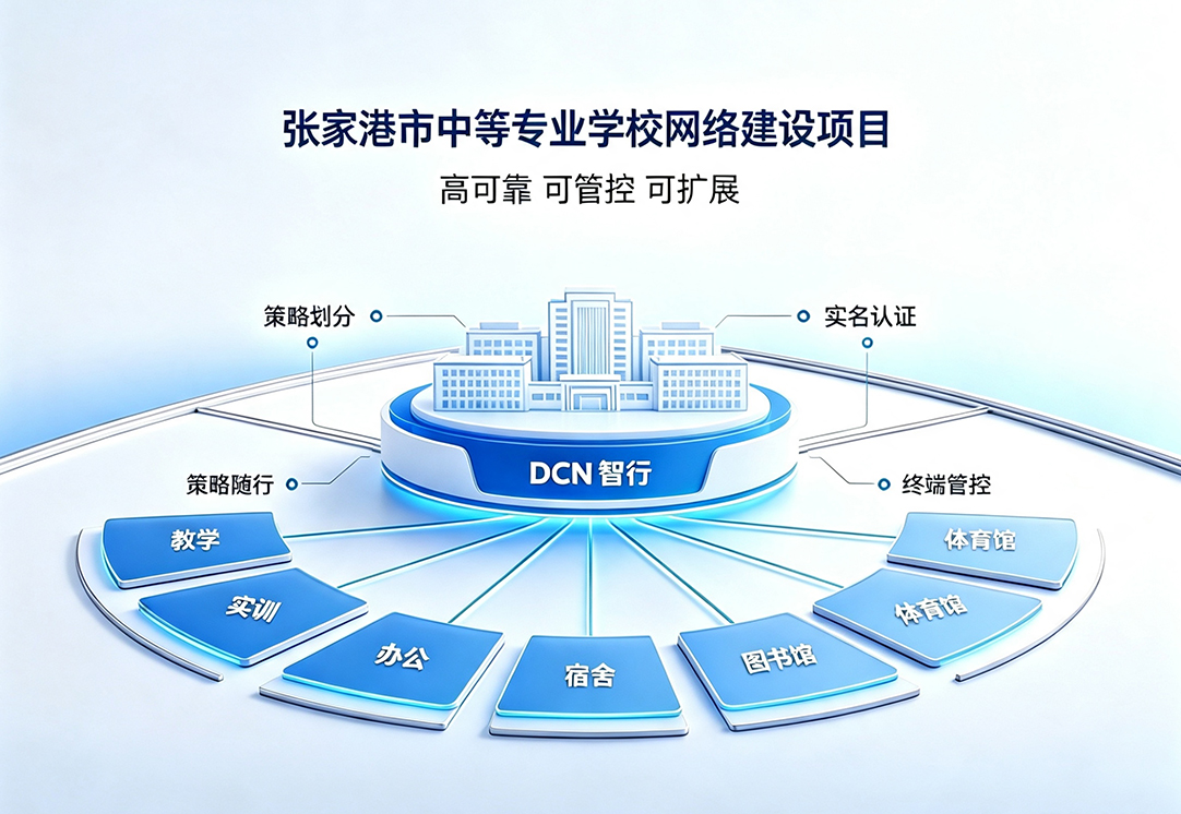张家港市中等专业学校网络建设项目